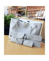 RD90015 Women Tassel Bag Light Grey
