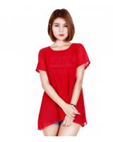 QA-209 Pretty Women Top Red