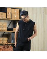 QA-286 Fashion Men Hoodie Black