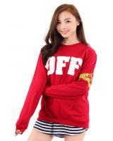 QA-295 Ladies Casual T Shirt Red