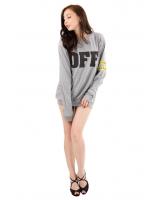 QA-295 Ladies Casual T Shirt Light Grey