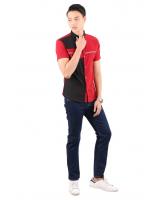 QA-237 Men Trendy Shirt Red