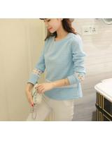 WT3860 Korea Fashion Top Blue