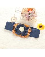 MA1591476 Flower Design Belt (Blue)