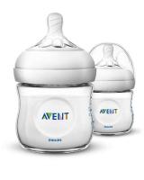 BO6002 Phillip Avent Natural Bottle (4oz / 125ml) Twin Pack