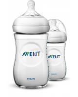 BO6004 Phillip Avent Natural Bottle (9oz / 260ml) Twin Pack