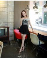 WT21078 Korea Fashion Top Black