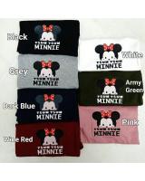 TS5001 Minnie Top Black