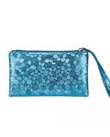 KW80246 Diamond Pouch Bag Sky Blue