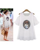 WT21141 Stylish Top White