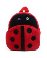 ET 820 Cute Cartoon Kids Backpack Ladybird