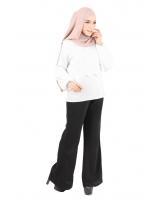 QA-365 Muslimah Lace Blouse White