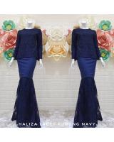 1112 Haliza Lacey Kurung Navy