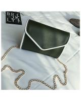 KW80283 Women Fashion Sling Bag Green