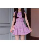 WD21216 Sweet Dress Purple