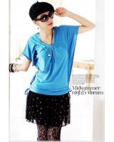 WT21343 Fashion Top Blue