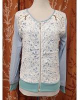 WJ21388 Sweet Jacket Light Blue