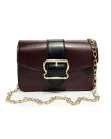 KW80308 Women Sling Bag Dark Brown