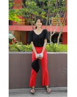 KB10056 Casual Top Black