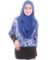 MH056 Stylish Blouse Blue