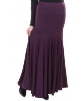 MH057 Pretty Long Skirt Purple