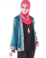 MH063 Stylish Cardigan Navy Green