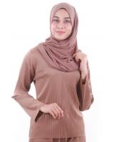 MH065 Charming Blouse Brown