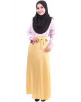 MH071 Stylish Jubah Light Purple