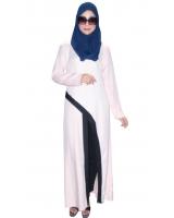 MH113 Stylish Long Blouse Cream