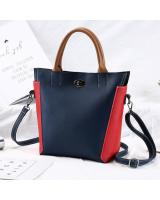 KW80327 Mix Color Shoulder Bag Blue