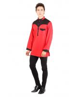 QA-408 Men Fashion Kurta Red