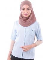 MH139 Charming Blouse Soft Blue