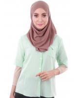 MH139 Charming Blouse Soft Green