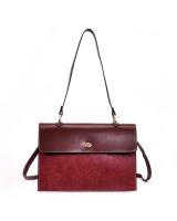 KW80350 Vintage Casual Sling Bag Wine Red
