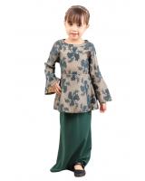 QA-421 Lovely Kids Baju Kurung Green