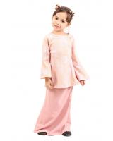 QA-421 Lovely Kids Baju Kurung Pink