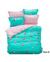 HL1005 Fun 3 in 1 Queen Fitted Bedsheet Set B