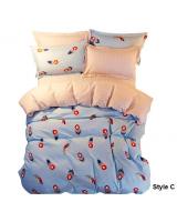 HL1005 Fun 3 in 1 Queen Fitted Bedsheet Set C
