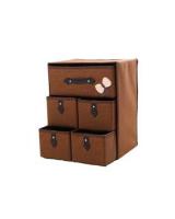 HL1010 Water-Proof Clothes Organizers Set Brown