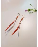 KR-015 Fashion Earring Red