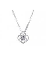 PN-402 Pretty Necklace Silver