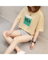 GW2246 Korea Loose Top Khaki