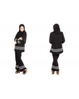 QA-455 Muslimah Set Wear Black