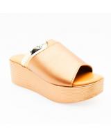 RS002 High Wedges Sandal Gold