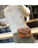 KW80370 Glitter Casual Sling Bag Brown