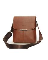 MK049 Men's Shoulder Bag Brown
