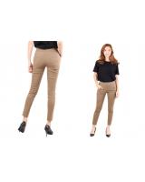 QA-482 Women Plus Size Pants Khaki