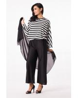 JW5034 Fashion Top & Pant Set Black