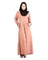 QA-486 Muslimah Stylish Jubah Beige