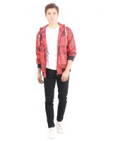 QA-489 Mens Sporty Sweater Red